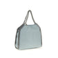 Blue Polyester Handbag