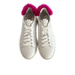 White Leather Women Sneakers