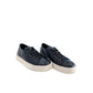 Blue Leather Women Sneaker
