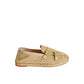 Beige Leather Women Sandal