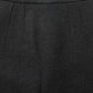 Black Floral Macramé High Waist A-line Skirt