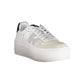 White Polyester Women's Sneaker