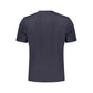 Blue Cotton Men's T-Shirt