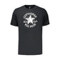 Black Cotton Men's T-Shirt