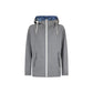 Gray Virgin Wool Shell Jacket