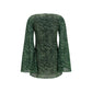 Bicolor Polyamide Casual Dress
