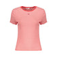 Red Cotton Women's T-Shirt