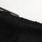 Black High Waist Pencil Cut Knee Length Skirt