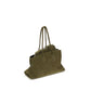 Bicolor Calf Leather Bos Taurus Shoulder Bag