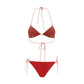 Multicolor Elastane Bikini