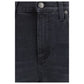 Black Cotton Skinny Jeans