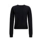 Black Cotton Cardigan