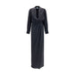 Black Silk Long Dress