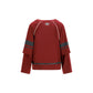 Bordeaux Polyester Sweatshirt
