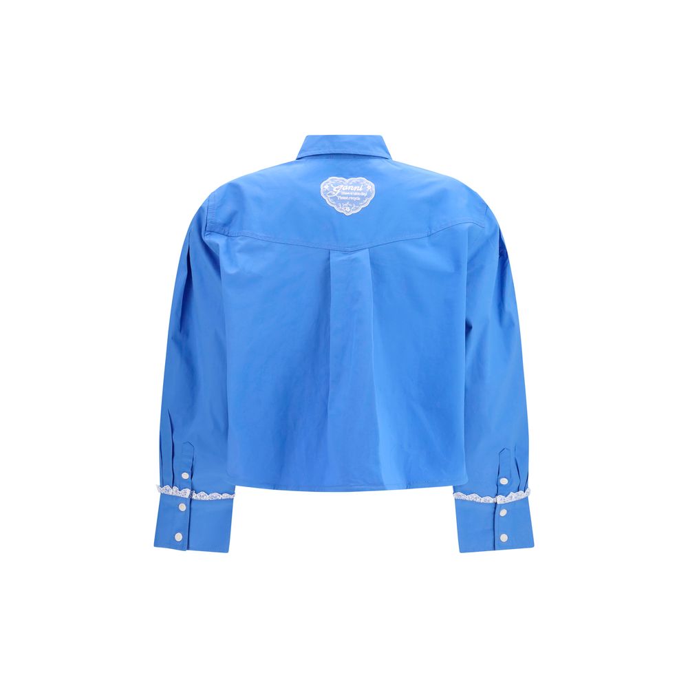 Blue Cotton Shirt