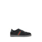 Black Fabric Athletic Sneakers