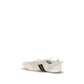 White Calf Leather Bos Taurus Low Top Sneakers