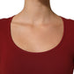 Black Wool Knit Deep V-Neck Long Sleeves Top