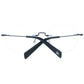 Black Metal Glasses (Frames)