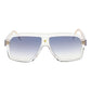 Transparent Plastic Sunglasses