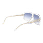 Transparent Plastic Sunglasses