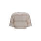 Beige Linen Cardigan