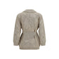 Beige Linen Cardigan