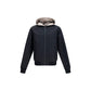 Black Polyester Bomber