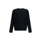 Black Alpaca Vicugna Pacos Cardigan