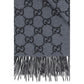 Blue Cashmere Foulard