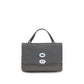 Gray Calf Leather Bos Taurus Handbag