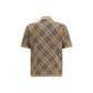 Beige Cotton Polo Shirt