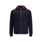 Blue Wool Oves Aries Full-Length Jacket
