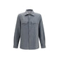 Gray Wool Oves Aries Shirt