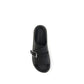 Black Calf Leather Bos Taurus Platform Sandals