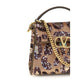 Multicolor Silk Shoulder Bag