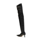 Black Polyurethane Over The Knee
