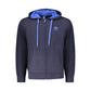 Blue Cotton Men's Sweatshirt