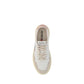 White Calf Leather Bos Taurus Athletic Sneakers
