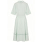 Green Cotton Women Dress