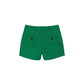 Green Cotton Womens Shorts