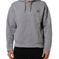 Gray Cotton Logo Hooded Sweatshirt Sweater