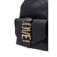 Black Polyethylene Backpack