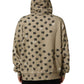 Brown Cotton Logo Hooded Sweatshirt Sweater