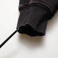 Black Cotton DGVIB3 Hooded Sweatshirt Sweater