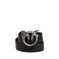 Black Calf Leather Bos Taurus Regular Belt