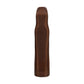 Brown Polyester Cocktail Dress