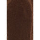 Brown Polyester Cocktail Dress