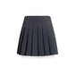 Gray Polyamide Mini Skirt