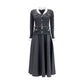 Gray Polyamide Casual Dress